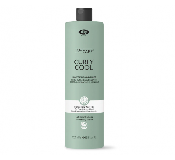 Lisap Top Care Curly Cool Elasticizing Conditioner Балсам за еласични къдрици 1000ml